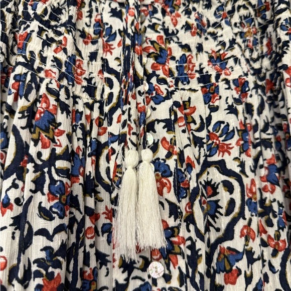 Cynthia Rowley Boho Matching Top Skirt Festival Vacation M - Picture 2 of 4